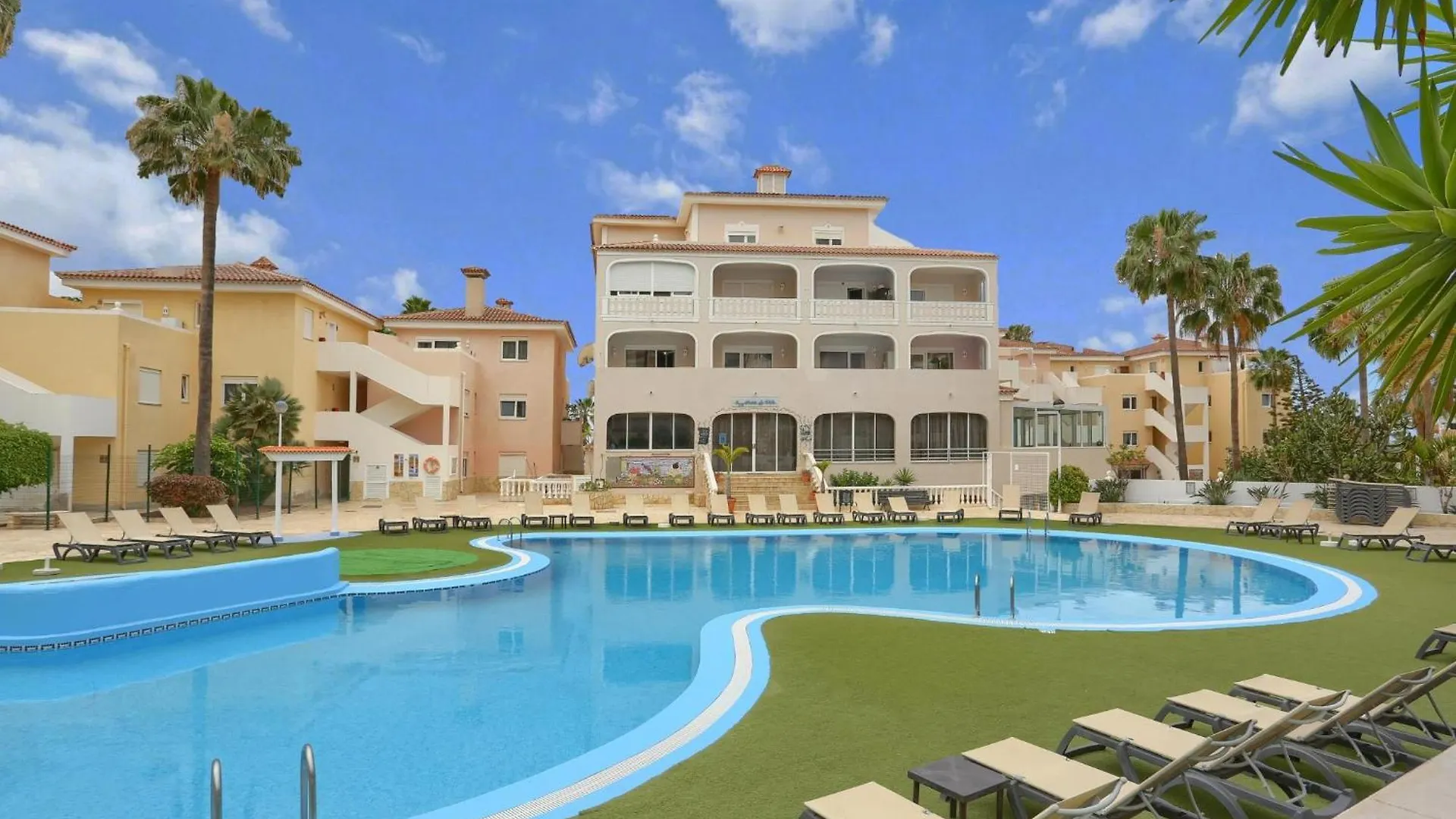 Little Gem, Panoramic Balcony, Con Air, Pool, Wifi Appartement Chayofa Spanje
